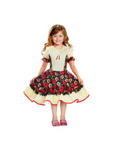 Vestido Huasa Chinita Floreado 1 Unidad