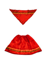 Traje Nortino Niña Rojo 1 Unidad