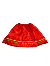 Traje Nortino Niña Rojo 1 Unidad