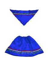 Traje Nortino Niña Azul 1 Unidad