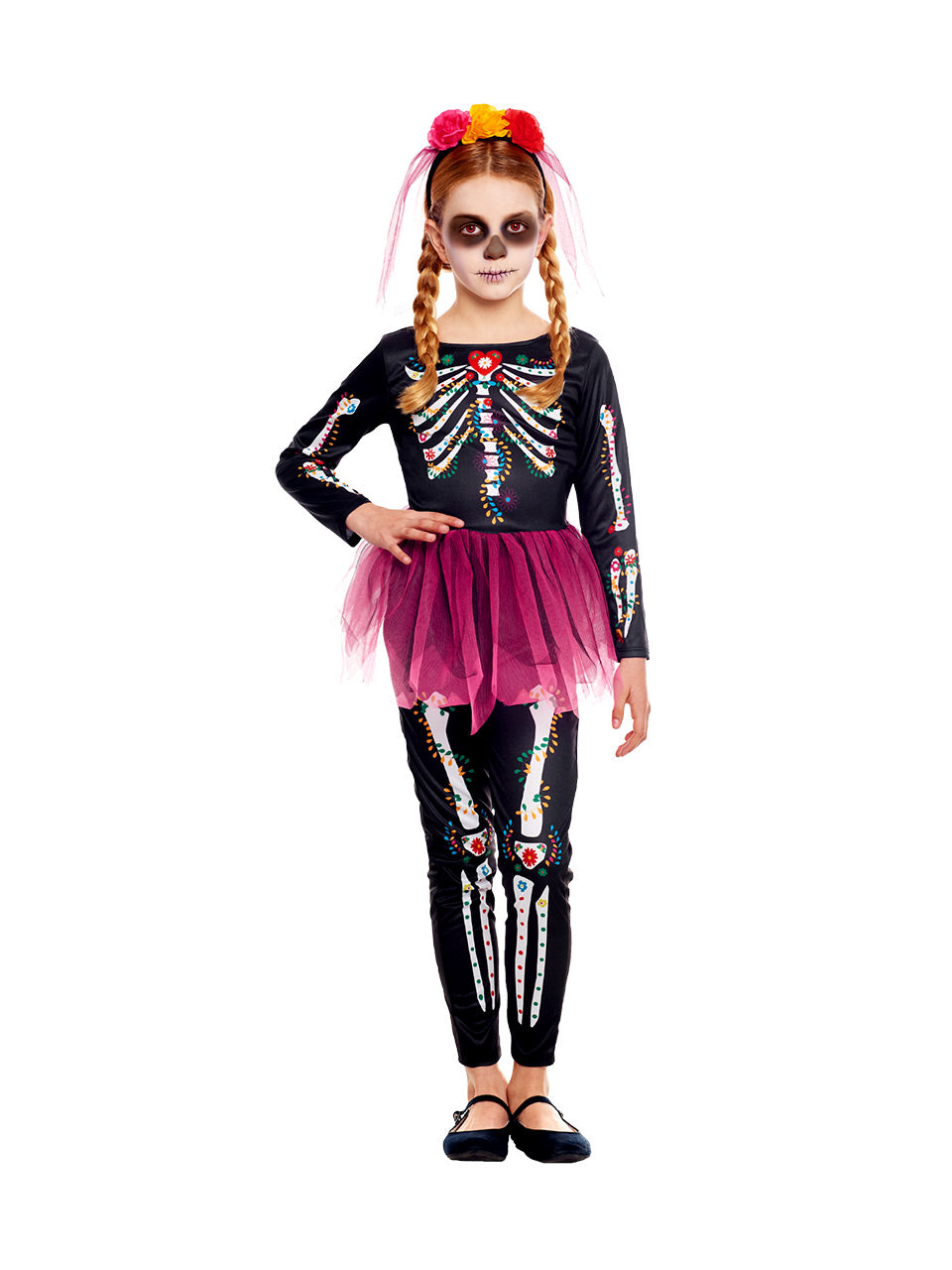 Disfraz Halloween Infantil Catrina Love 1 Unidad – KiraKira