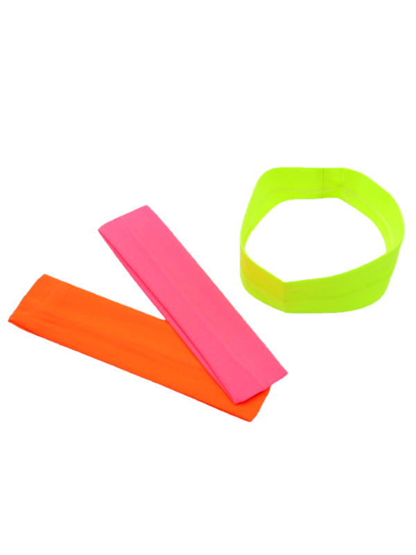 Cintillo Strech Colores Fluor 12 Unidades