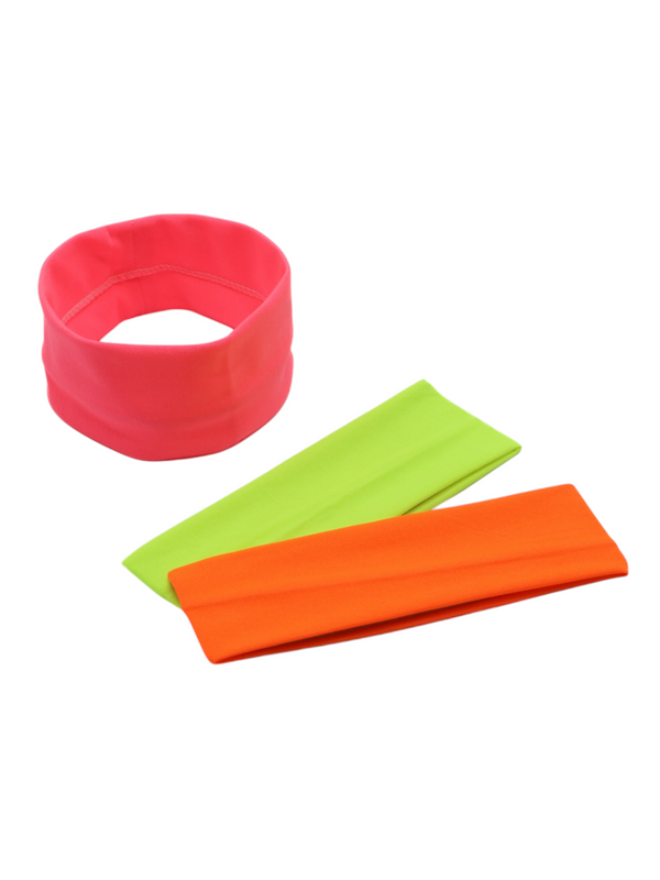 Cintillo Strech Colores Fluor 12 Unidades