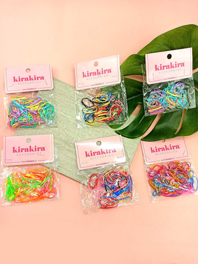 Liga Elastico Para Trenza 3.5 Gramos Colores 1 Unidad