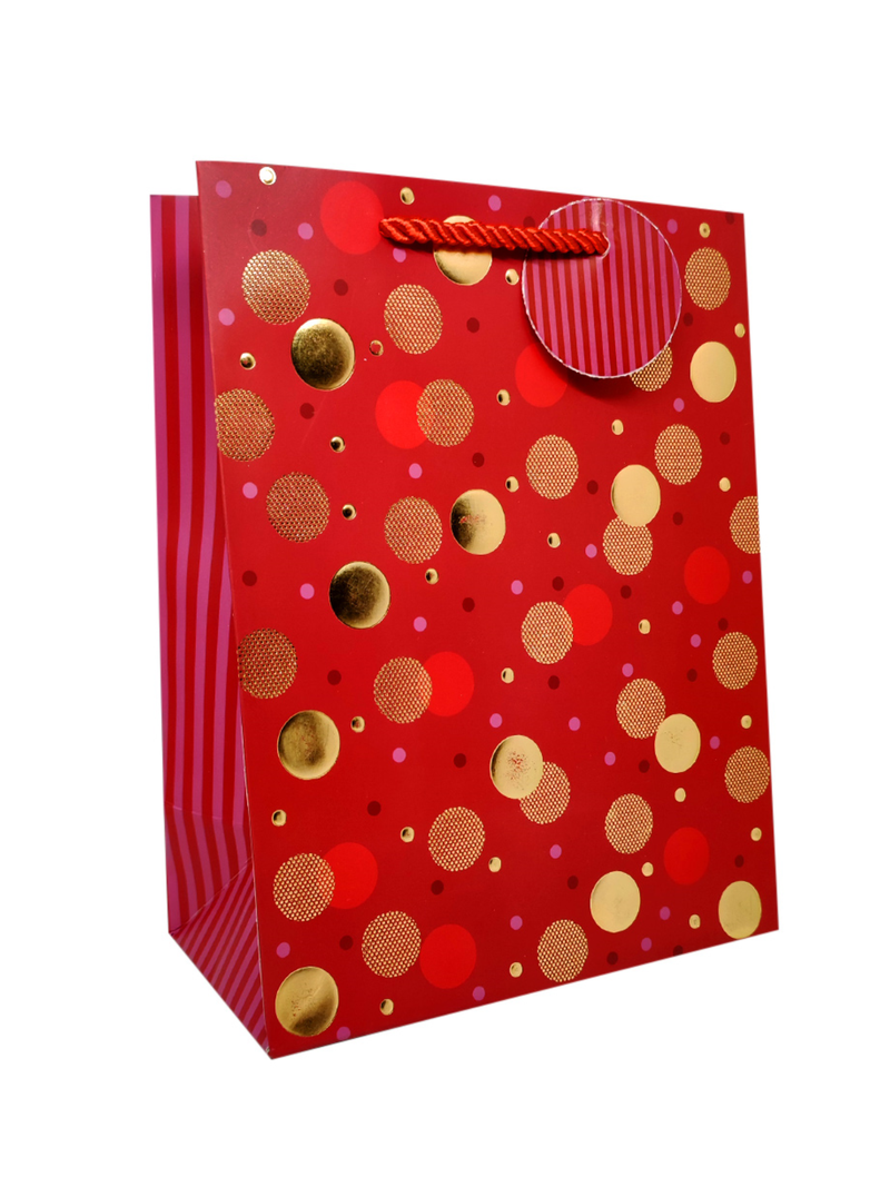 Bolsa de Regalo Golden Circulo 12 Unidades