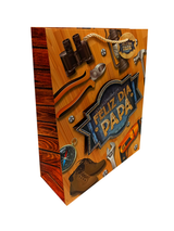 Bolsa de Regalo Feliz Dia Papa 3D 12 Unidades