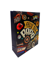 Bolsa de Regalo Feliz Dia Papa 3D 12 Unidades