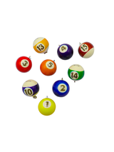 Llavero Goma Pool Colores 4 Cm 12 Unidades