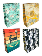 Bolsa De Regalo Hipster 26X32 X12 Unidades