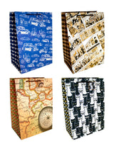 Bolsa De Regalo Hipster 30X40 X12 Unidades