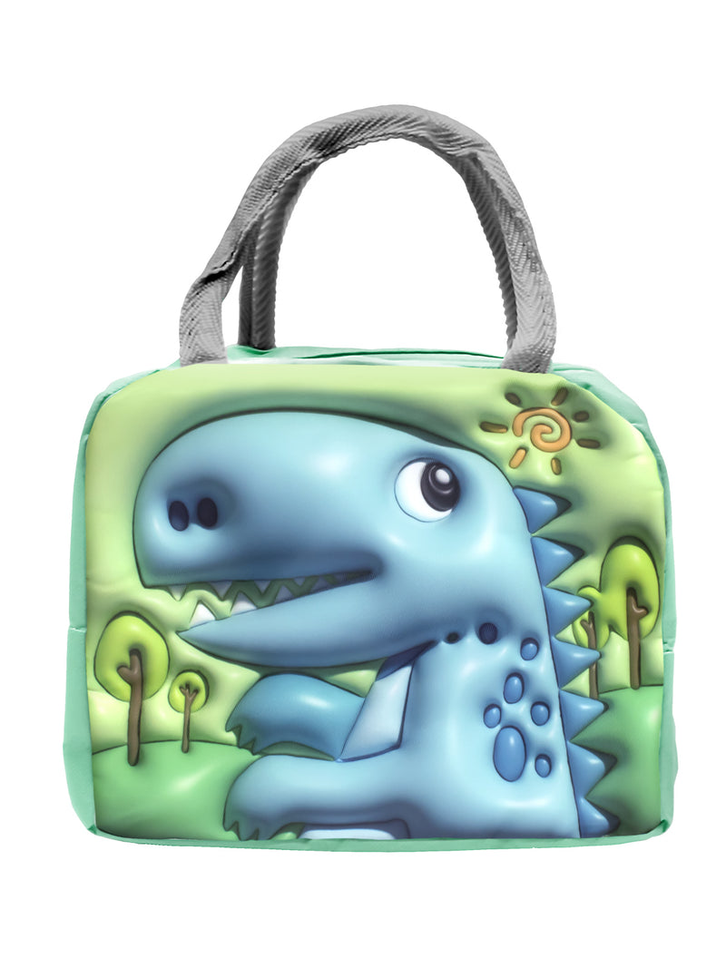 Lonchera 3D Dino 22 x 18.5 x 12 Cm 1 Unidad