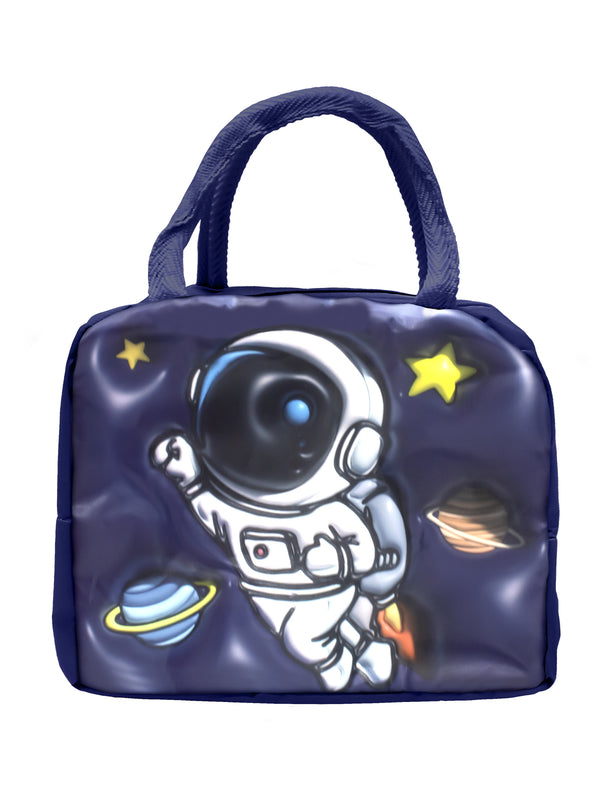 Lonchera 3D Astronauta 22 x 18.5 x 12 Cm 1 Unidad