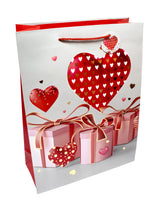 Bolsa de Regalo Globos Corazón 12 Unidades