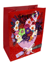 Bolsa de Regalo Bouquet Floreado 12 Unidades