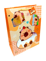Bolsa de Regalo Capibara Kawaii 30 X 40 X 12 Unidades