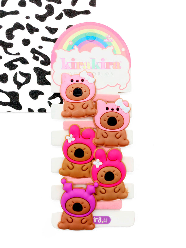 Colet Bebe Figuritas Capibara X 5 Unidades X 12 Cartones