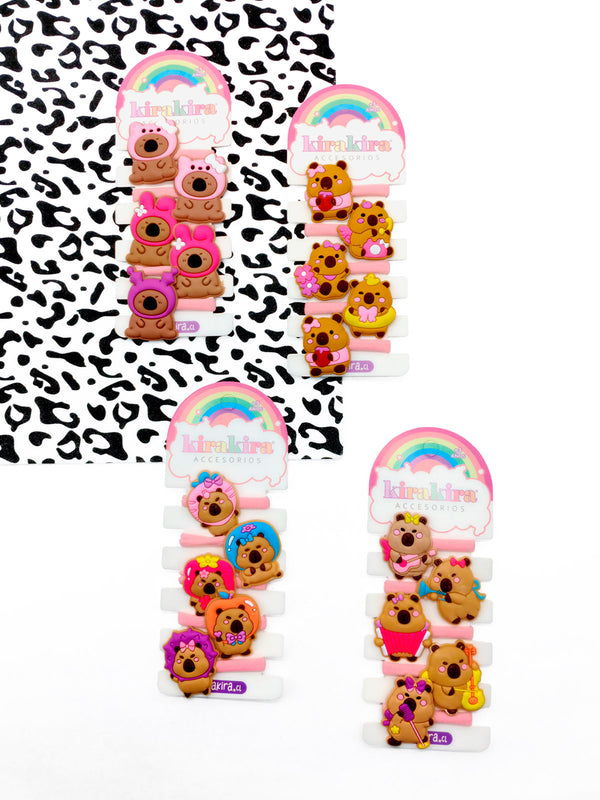 Colet Bebe Figuritas Capibara X 5 Unidades X 12 Cartones