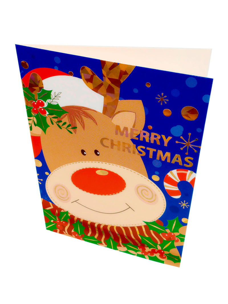 Tarjeta Navideña 9.5X13.5Cm Infantil Golden X 2 Pcs x 12 Unidades