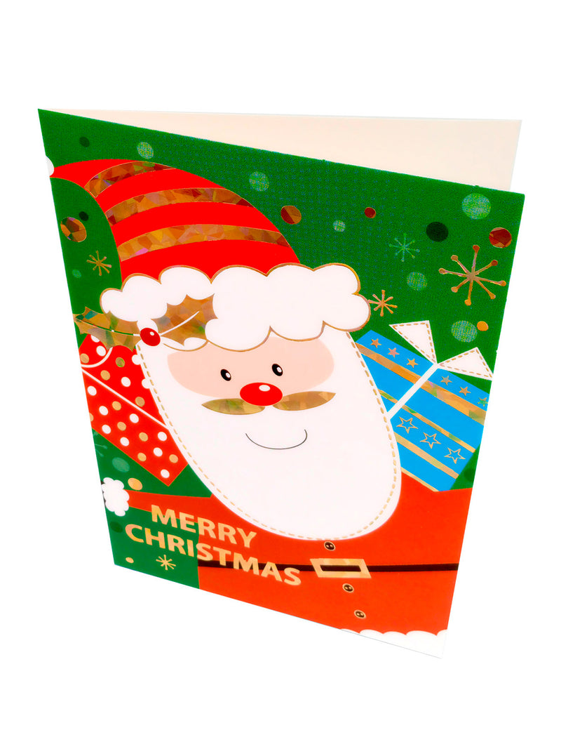 Tarjeta Navideña 9.5X13.5Cm Infantil Golden X 2 Pcs x 12 Unidades