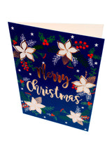 Tarjeta Navideña 9.5X13.5Cm Adornos X 2 Pcs X 12 Unidades