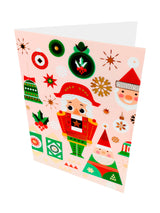 Tarjeta Navideña 12.5X17.5Cm Infantil X 1 Pcs X 12 Unidades