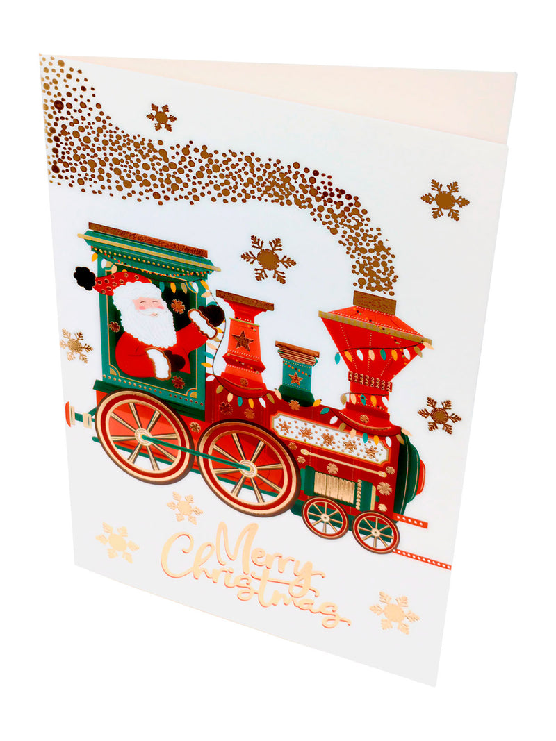 Tarjeta Navideña 12.5X17.5Cm Iconos X 1 Pcs X 12 Unidades