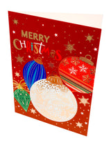 Tarjeta Navideña 12.5X17.5Cm Iconos X 1 Pcs X 12 Unidades