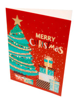 Tarjeta Navideña 12.5X17.5Cm Iconos X 1 Pcs X 12 Unidades