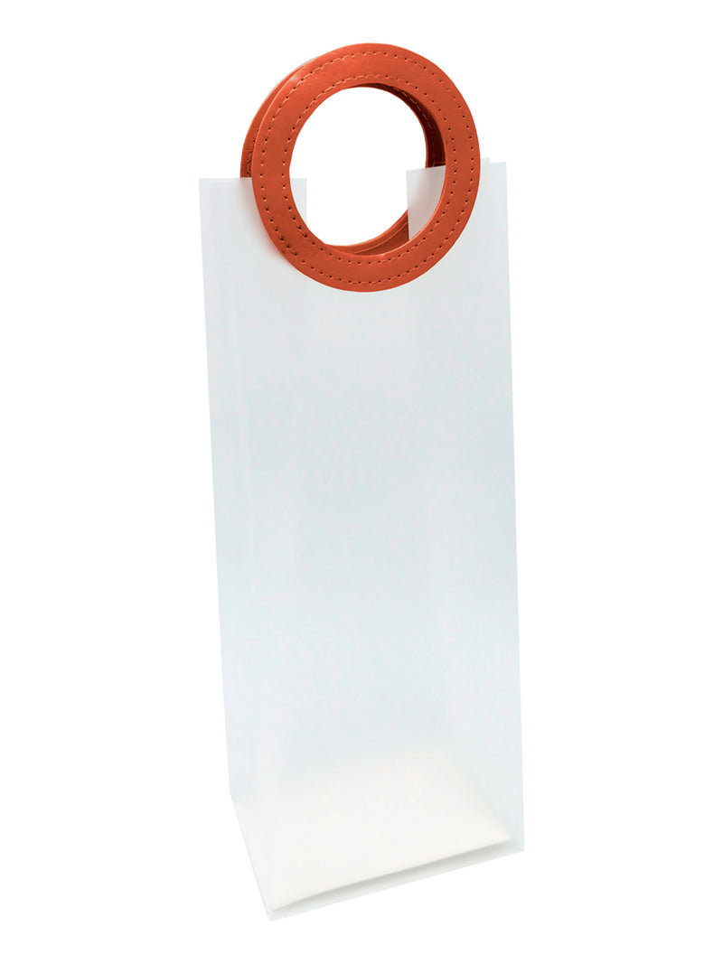 Bolsa De Vino 13.5X35 Mango Semi Transparente X 12 Unidades