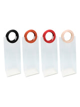 Bolsa De Vino 13.5X35 Mango Semi Transparente X 12 Unidades