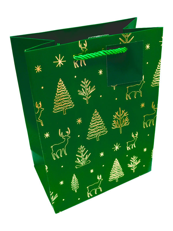 Bolsa De Regalo Navidad Iconos X 12 Unidades