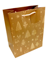 Bolsa De Regalo Navidad Iconos X 12 Unidades