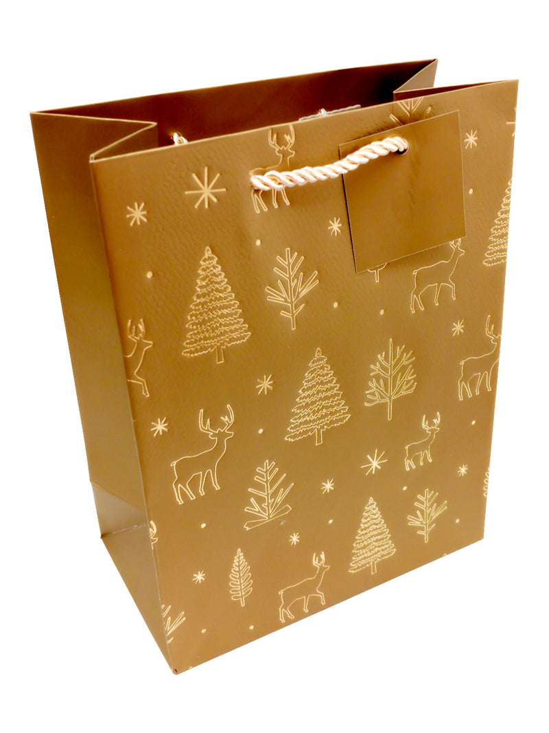 Bolsa De Regalo Navidad Iconos X 12 Unidades