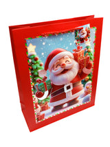 Bolsa de Regalo Navidad Pascuero 3D X 12 Unidades