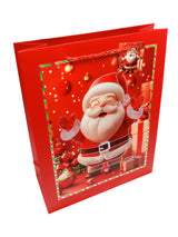 Bolsa de Regalo Navidad Pascuero 3D X 12 Unidades