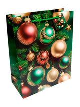 Bolsa de Regalo Navidad Diseños X 12 Unidades