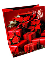 Bolsa de Regalo Navidad Diseños Feliz Navidad X 12 Unidades