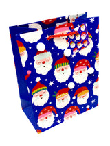 Bolsa de Regalo Navidad Diseño Pompom  30X40 X 12 Unidades