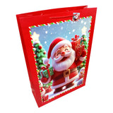 Bolsa de Regalo Diseños Navidad X 12 Unidades