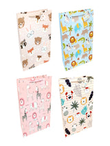 Bolsa De Regalo Animales Safari  X 12 Unidades