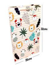 Bolsa De Regalo Animales Safari  X 12 Unidades