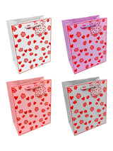 Bolsa de Regalo Rosa Corazon X 12 Unidades