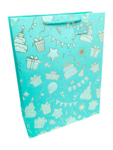 Bolsa De Regalo Celebraciones Folia Dorado X 12 Unidades