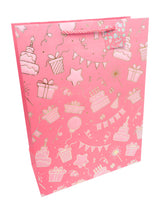 Bolsa De Regalo Celebraciones Folia Dorado X 12 Unidades