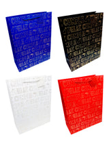 Bolsa De Regalo Feliz Cumple Folia Dorado  X 12 Unidades