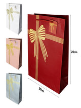 Bolsa De Regalo Ribbon Dorado X 12 Unidades