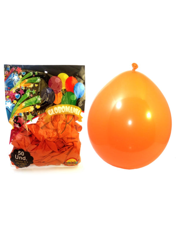 Globos N°9 Standard Diferentes Colores 50 Unidades