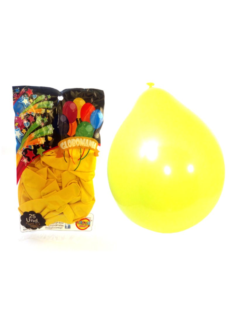 Globo N°9 Standard Diferentes Colores 25 Unidades