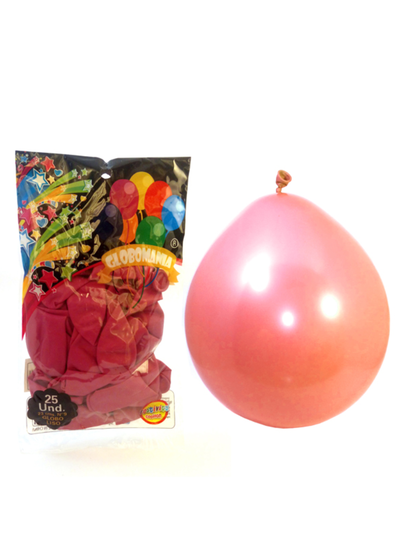 Globo N°9 Standard Diferentes Colores 25 Unidades