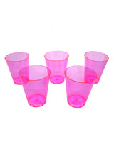 Vaso Acrílico 230 ml Neón 10 Unidades